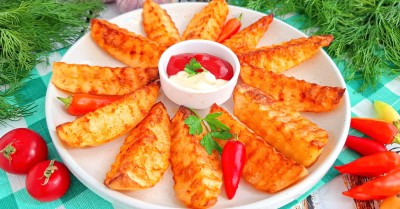 Картошка в аэрогриле