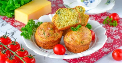 Маффины с сыром без сливочного масла и маргарина в духовке