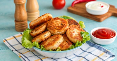 Котлеты куриные ПП с хлопьями