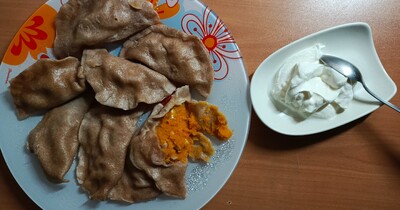 вареник с тыквой