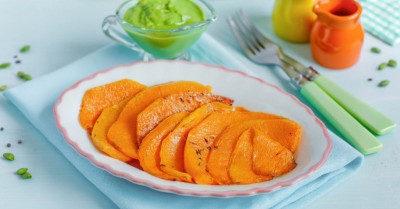 Тыква жареная на сковороде постная