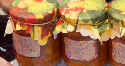 Лечо огуречное с помидорами на зиму