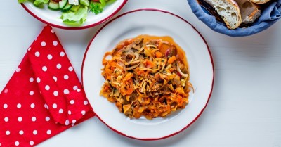 Классический бигус из квашеной капусты