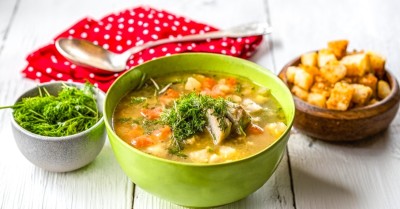 Суп с копченостями в мультиварке