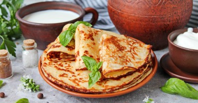 Блины из картофельного пюре