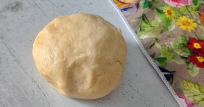 Тесто на сметане без яиц, для духовки