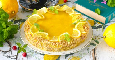 Анковский лимонный пирог