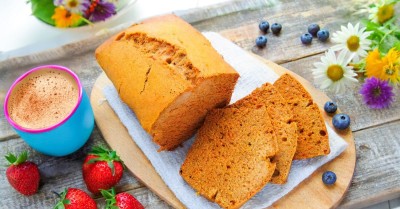 Постный кекс в духовке