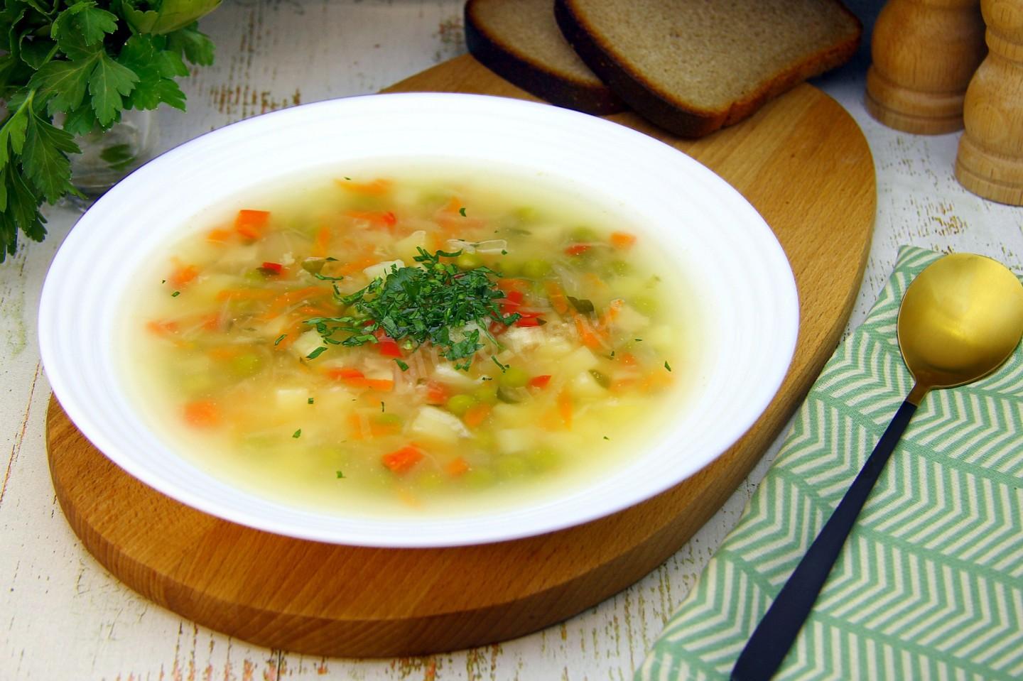 Рецепт Овощного Супа Без Картофеля При Диете