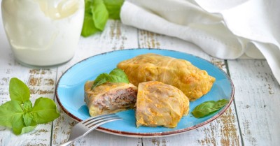 Голубцы из молодой капусты