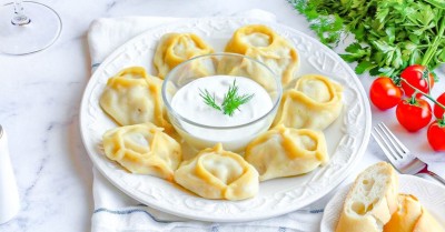 Манты в пароварке на пару