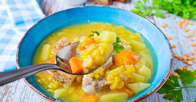 Как разварить горох в супе