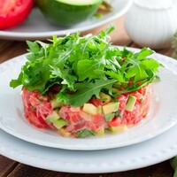 Рыба с авокадо Рыба с авокадо