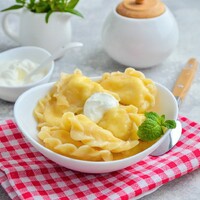 Вареники с творогом Вареники с творогом