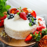 Торт с кокосом Торт с кокосом