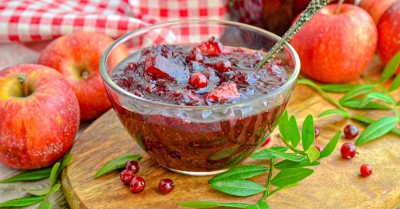 Варенье из брусники с яблоками на зиму