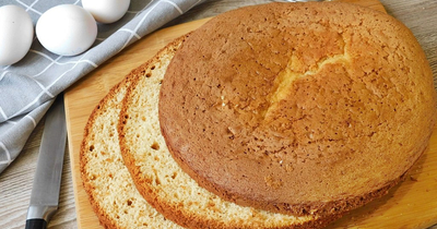 Как легко нарезать бисквит на коржи