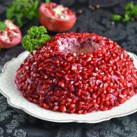 Салат Гранатовый браслет Салат Гранатовый браслет