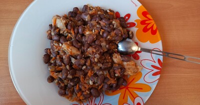 красная фасоль со свининой