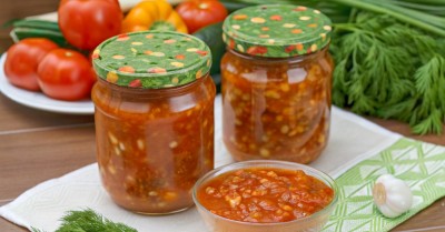 Салат с перловкой и овощами заготовка на зиму