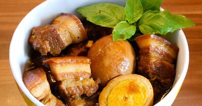 Thit kho tau - КАРАМЕЛИЗОВАННАЯ СВИНАЯ ГРУДИНКА