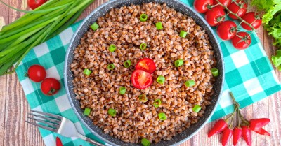 Гречневая каша на сковороде