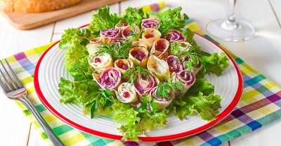 Салат Букет невесты