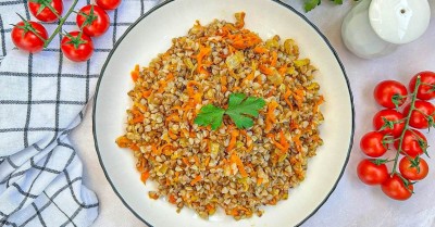 Гречка в аэрогриле