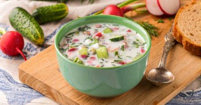 Окрошка на тане ПП