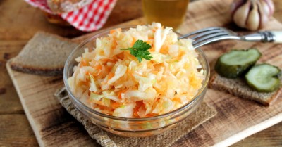 Квашеная капуста классическая в банке