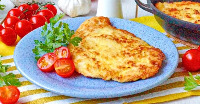 Куриные отбивные в яйце