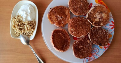 клюквенный сырник