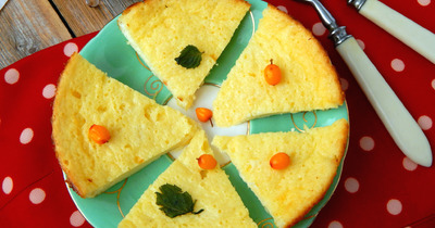 Молочная детская запеканка