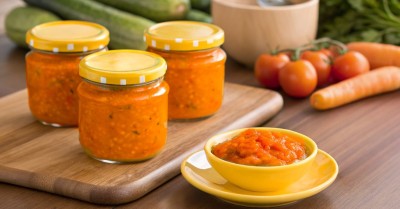 Кабачковая икра с морковью на зиму