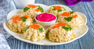 Холодец из курицы и свиных ножек на день рождения