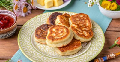 Оладьи на ряженке пышные быстро и вкусно