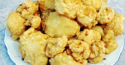 Цветная капуста в кляре просто и быстро