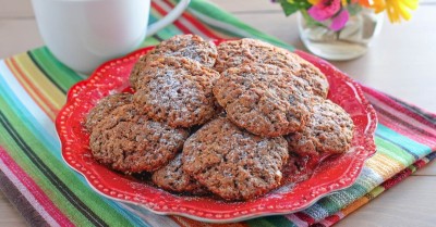 Классическое шоколадное печенье домашнее