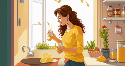 Как убрать запах жареной рыбы