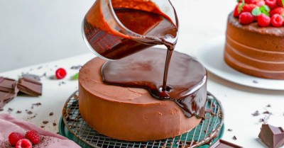 Глазурь из шоколада для торта шоколадная