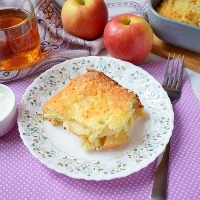 Запеканка с яблоками Запеканка с яблоками