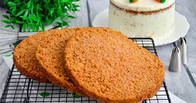 Как разрезать бисквит на ровные коржи