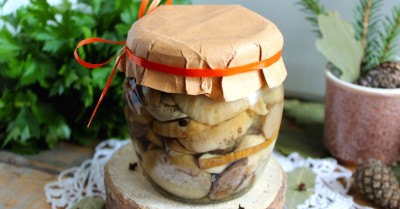 Маринованные белые грибы на зиму