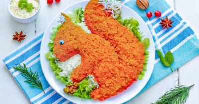 Салат Белочка с плавленным сыром