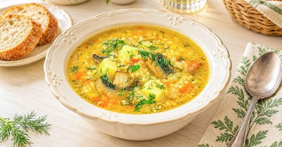 Суп из пшена с картошкой