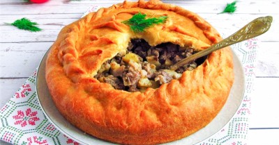 Зур Бэлиш татарский пирог