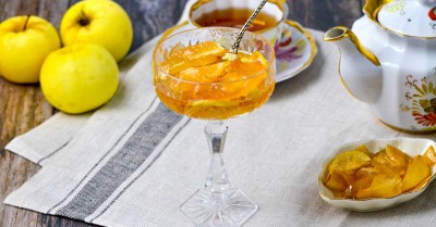 Прозрачное варенье из яблок дольками на зиму