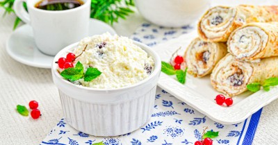 Творожная начинка для блинов