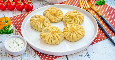 Хинкали с грибами