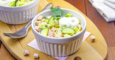 Салат с карбонатом